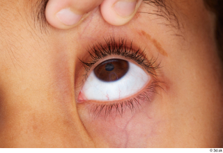 HD Eyes Delmetrice Bell eye eyelash iris pupil skin texture…